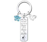 LKJHGF Ispirativo Regalo Portachiavi,Regalo Amica,Regalo Migliore Amica,Portachiavi Amicizia,Idee Regalo Amica,Regalo Sorella Amica Collega Donna Colleghe Natale,Regali Da Fare Alla Sorella (6)