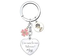 LKJHGF Regalo Testimone Portachiavi vuoi essere la mia testimone idee regalo per testimone di nozze -Portachiavi Testimone Nozze. (1)