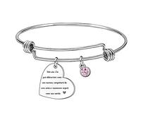LKJHGF Zia Braccialetto Bracciale Donna Gioielli Regalo di Compleanno e Natale