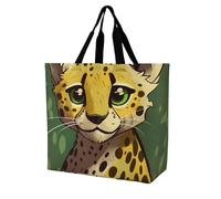 LKJTRF Borsa a tracolla da donna con ghepardo, borsa a tracolla riutilizzabile per shopping, viaggi, lavoro