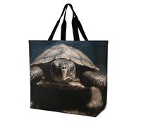 LKJTRF Borsa tote da donna con tartaruga animale, borsa a tracolla casual riutilizzabile per shopping, viaggi, lavoro, 40 x 40 x 16 cm, stile-27