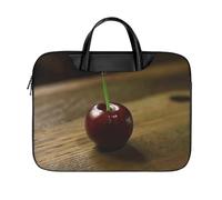 LKJTRF Cherry on the table, borsa a tracolla per computer portatile da 17 pollici, impermeabile, portatile, borsa messenger per donne e uomini, stile-27