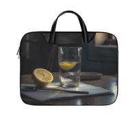 LKJTRF Glass of Water - Borsa a tracolla per computer portatile da 17 pollici, impermeabile, portatile, borsa messenger per donne e uomini, stile 26