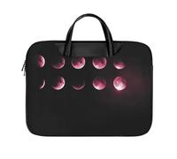 LKJTRF Series of Moons Borsa a tracolla per computer portatile da 17 pollici, impermeabile, portatile, borsa messenger per donne e uomini, stile