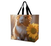LKJTRF Sunlight on Guinea - Borsa tote da donna, casual, a tracolla, riutilizzabile, per shopping, viaggi, lavoro, 40 x 40 x 16 cm, stile-35