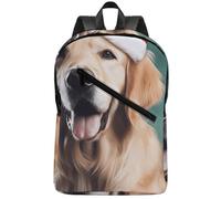 LKJTRF Zaino da viaggio con cane che tira fuori la lingua, 43 cm, leggero, impermeabile, casual, zaino per computer portatile, escursionismo, campeggio, per donne e uomini, stile 7