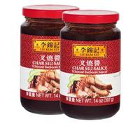 LKK Char Siu Sauce 2 X 397 g, Salsa BBQ Cinese per Marinare e Grigliare | Salsa BBQ cinese dolce e saporita, ideale per preparare autentici piatti Char Siu a casa.