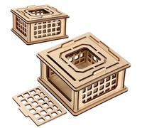 LKKCHER DESIGN DND Dice Prison, Marrone