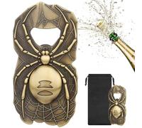 LKKCHER Ragno apribottiglie birra, ragno, regalo di Natale, regalo di compleanno per uomini e donne