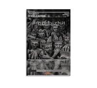 LKKHPEP Limp Poster Bizkit - Poster su tela con album delle vecchie canzoni, decorazione artistica da parete per soggiorno, camera da letto, 30 x 45 cm, senza cornice