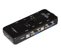 LKKWM4 KVM SWITCH USB/VGA LINK CON 1 MOUSE, 1 TASTIERA USB E 1 MONITOR VGA CON