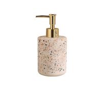 LKLNCXC Distributori di lozione Dispenser di Sapone for Bagno e Cucina, 260 ml, Ricaricabile, con Pompa for lozione, flacone for docciaschiuma detersivo for Piatti(Gold)