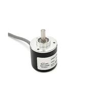 LKLNCXC Encoder rotativo Encoder rotativo incrementale E38 360 P/R 400P/R 600P/R Encoder di Fase AB Albero da 6 mm + Giunto DC 5V -24V for Radio, modulo manopola(600pr)