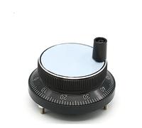 LKLNCXC Encoder rotativo Volantino a impulsi CNC 5V 6pin Pulse 100 Generatore di impulsi Manuale Volantino CNC Macchina 60mm Encoder rotativo for Radio, modulo manopola(60mm,5v-24v -4pin-100puls)