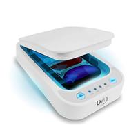 LKM GekoClean Sterilizzatore Cellulare UV Portatile per disinfettare e sterilizzare Il Cellulare con aromaterapia, Compatibile con Tutti i cellulari e Accessori