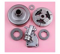 LKMBvxF Gruppo Pompa Olio Tamburo Frizione per S-ihl 070 .404 8 Denti pignone 7 Denti Motosega Pezzo di Ricambio di Ricambio