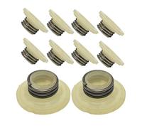 LKMBvxF Ingranaggio a Vite Senza fine per Pompa dell'olio per Motosega Hus 340 345 346XP 350 353 445 450 450E 503 93 18-01 10 Pezzi/Lotto