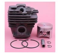 LKMBvxF Kit Cilindro pistone da 49 mm per motoseghe S-ihl MS361 MS 361 Sostituzione 1135 020 1202 Anelli di Fermo Perno di Grande Diametro