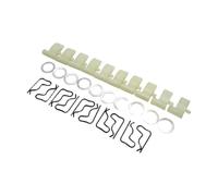 LKMBvxF Kit di 30 rondelle Elastiche per Denti di avviamento per decespugliatore S-ihl FS55 BG55 BG85 BG65 FS45, TS400 TS410 TS420, Pezzi di Ricambio per seghetto per Cemento
