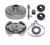 LKMBvxF Kit pignone Tamburo Frizione 3/8 7T per P-rtner 420 390 350 351 352 370 371 paraolio Catena Freno Motosega