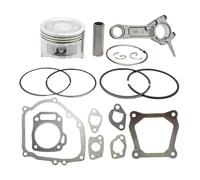 LKMBvxF Set Completo di guarnizioni per Motore a Biella con Anello pistone da 68 mm per H-NDA GX160 GX 160 5,5 CV, Motore a Gas a 4 Tempi, Pompa dell'Acqua