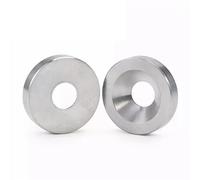 Lkq-Rondelle piatte M3 - M10 304 Stainless Steel Conical Washer Solid Countersunk Head Flat Gasket Concave And Convex Tapered Washers, Saldamente e durevolmente(Flat type,M3x13x3.0(2pcs))