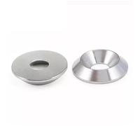 Lkq-Rondelle piatte M3 - M10 304 Stainless Steel Conical Washer Solid Countersunk Head Flat Gasket Concave And Convex Tapered Washers, Saldamente e durevolmente(Cone type,M5x16x3.0(2pcs))