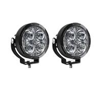 LKRGBXA Faro Motocicletta Circolare 10000LM 6000K 360W Adatta Fuoristrada Per Veicoli Per Jeep Camion Motociclette SUV ATV