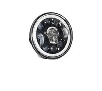 LKRGBXA Faro Motocicletta Faro Anteriore LED Moto 5.75 Pollici Indicatore Direzione Abbagliante/anabbagliante DRL Colorata Ad Angolo