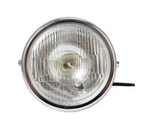LKRGBXA Faro Motocicletta Faro Anteriore Moto Faro Rotondo Abbagliante Anabbagliante 12 V Illuminazione Universale Per Suzuki Per Cafe Per Racer