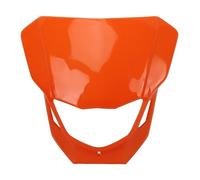 LKRGBXA Faro Motocicletta Gruppo Ottico Anteriore Moto Accessori Fari LED Parti Ricambio Per WR250F WR450F YZ250F YZ450F 2015-2019(Orange lamp housing)