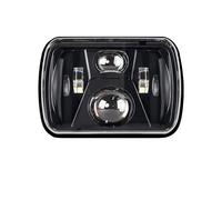 LKRGBXA Faro Motocicletta Per Cherokee XJ Per Wrangler YJ Accessori H6054 H5054 H6054LL 6052 6053 Fari LED 110W 5x7 Pollici 7x6(Style 2)