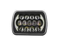 LKRGBXA Faro Motocicletta Per Cherokee XJ Per Wrangler YJ Accessori H6054 H5054 H6054LL 6052 6053 Fari LED 110W 5x7 Pollici 7x6(Style 5)