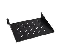 Link LKRIP350N2U Ripiano per Armadio 19" 2U Profondità 350 mm, Nero