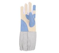 LKRPOUTYR Guanto da scherma imbottito per mano destra, guanto da scherma per sciabola con design antiscivolo, tessuto a maglia resistente per la protezione dell'allenamento, guanto per (M)