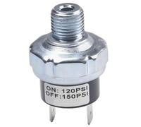 LKRXW Interruttore Controllo Pressione Pompa Aria 120-150 PSI Pressostato | Valvola di Controllo Compressore d'aria 1/4" NPT Pressostati Compressori Dell'interruttore Automatico