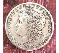 LKTingBax 1885 Monete statunitensi storiche da un dollaro - Moneta Americana Commemorativa Vecchia Moneta -Morgan Dollaro Hobo Nickel Eagle per papà/fidanzati/marito che rende la vita più facile