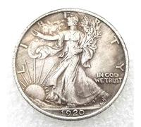 LKTingBax 1920 Walking Liberty Moneta USA Mezzo Dollaro - Commemorativa Americana Vecchia Morgan Dollaro Buffalo Nickel per Papà/Amici/Marito