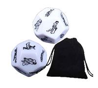 LKTingBax Sexy bella esotica 12 romantico partito dadi gioco novità regalo per riscaldare dadi 12 posizioni lati dadi per coppie rendendo la vita più facile