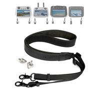 LKTOP Cordino da collo per DJI RC/RC 2/RC Pro/Plus/Smart Controller, Mini 4 Pro, regolabile, in pelle PU, per DJI Mini 4/3 Series, Air 3/Air 2S, Mavic Serie 3 (50-63 '', con viti)