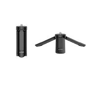 LKTOP Mini treppiede per fotocamera DJI Pocket 3, supporto pieghevole portatile con filettatura da 1/4", compatibile con DJI Osmo Action, GoPro, Insta360 X5/X4/X3 e altri, treppiede per selfie da