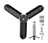 LKTOP Pocket 3 Mini treppiede per fotocamera DJI Go Pro, supporto portatile piccolo treppiede portatile, supporto pieghevole con filettatura 1/4 per treppiedi, compatibile con insta360 X5/X4/X3/DJl