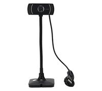 LKUREASDR Webcam HD a messa a fuoco manuale, telecamera per streaming live USB con microfono integrato, risoluzione 640x480, videochiamata a 30 FPS, ideale per conferenze su computer e