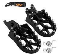 LKV Pedane per moto da cross, compatibili con Honda CR125 CR250 CRF150R CRF250R CRF250RALLY CRF250X CRF250RX CRF450R CRF450RX CRF450X CRF450L CRF250L CRF1000L