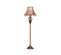 Lkvent Lampada da terra vintage Lampada da terra rustica tradizionale