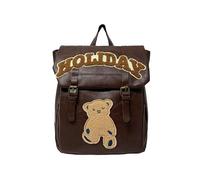 Lkvent lavoro Zaini da viaggio marroni, zaini da ufficio, zaini alla moda for laptop, for uomini e donne, zaini da lavoro impermeabili, borse scolastiche Ritorno a scuola(Brown Bear)