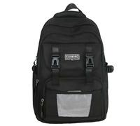 Lkvent lavoro Zaino resistente all'acqua con tasche multiple for scuola, viaggi, università, all'aperto, zaino for laptop da 15,6 pollici for uomini e donne Ritorno a scuola(Svart)