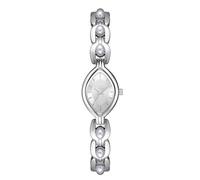 Lkvent orologio Confezione da 2 eleganti orologi al quarzo, eleganti orologi con quadrante ovale e bracciale, orologi formali alla moda, ideali come regalo for le donne moderno(Silver)