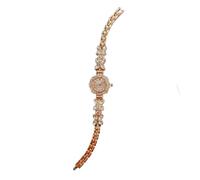 Lkvent orologio Confezione Da 2 Orologi Da Polso Da Donna Alla Moda, Impermeabili, Al Quarzo, A Forma Di Fiore, Regalo For Fidanzate E Mogli moderno(Rose Gold White)