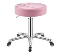 Lkvent Sgabello con rotelle rotondo versatile Sgabello sgabello